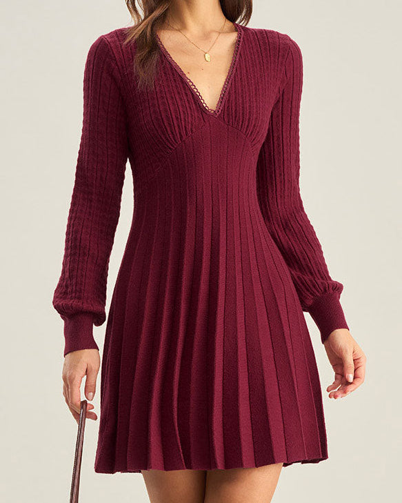 Paulina – Elegante Vestido de Punto