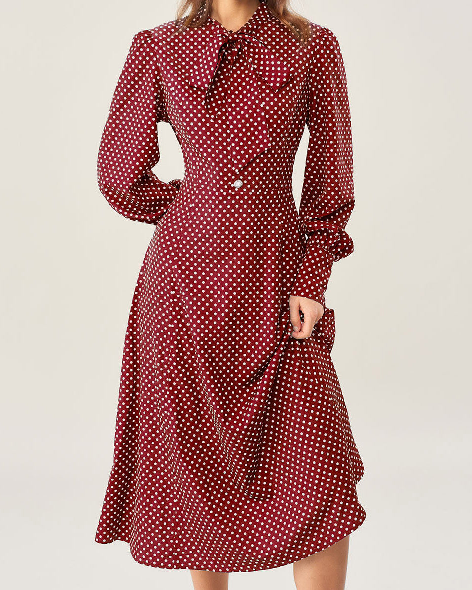 Janina – Clásico Vestido Midi
