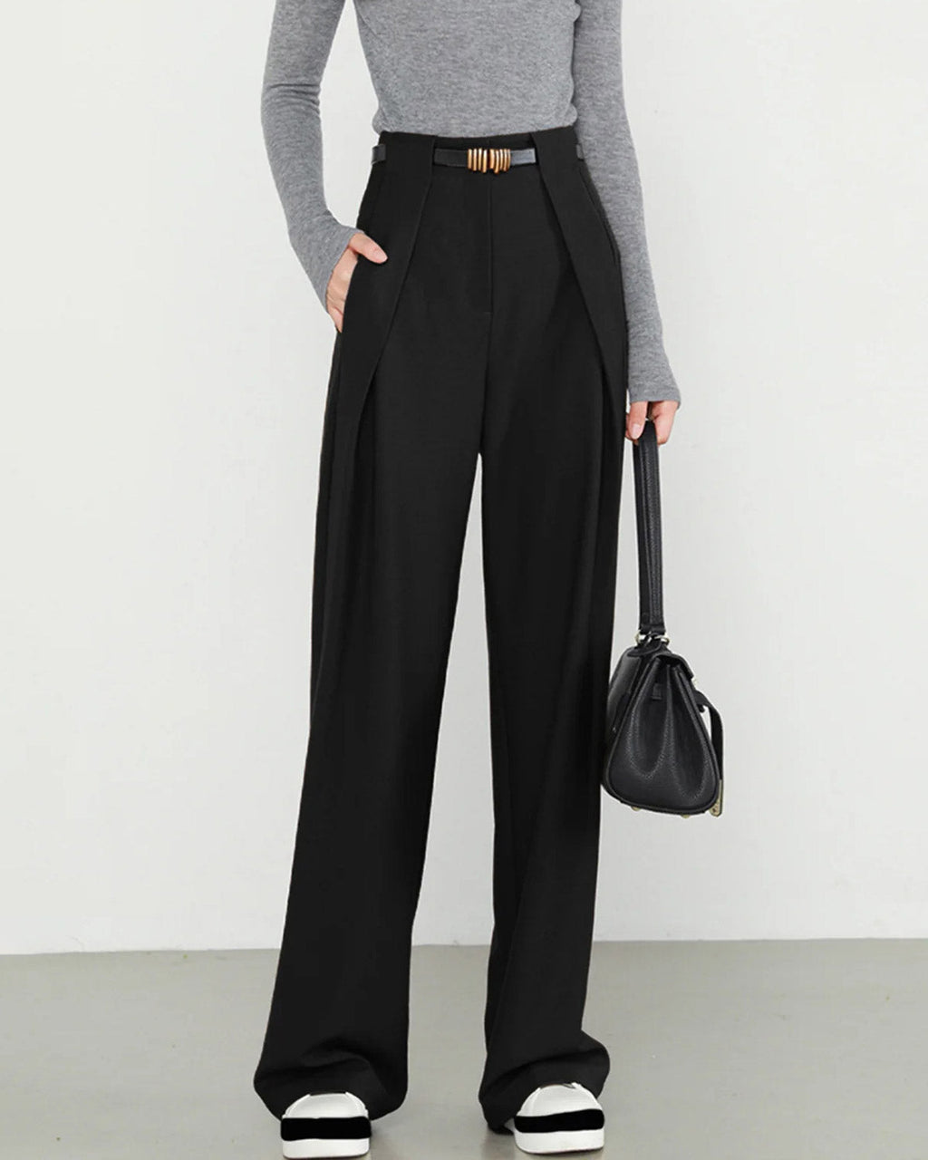Vera – Elegantes Pantalones de Tiro Alto