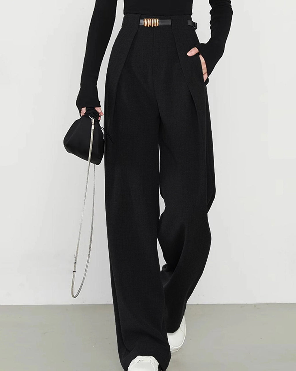 Vera – Elegantes Pantalones de Tiro Alto