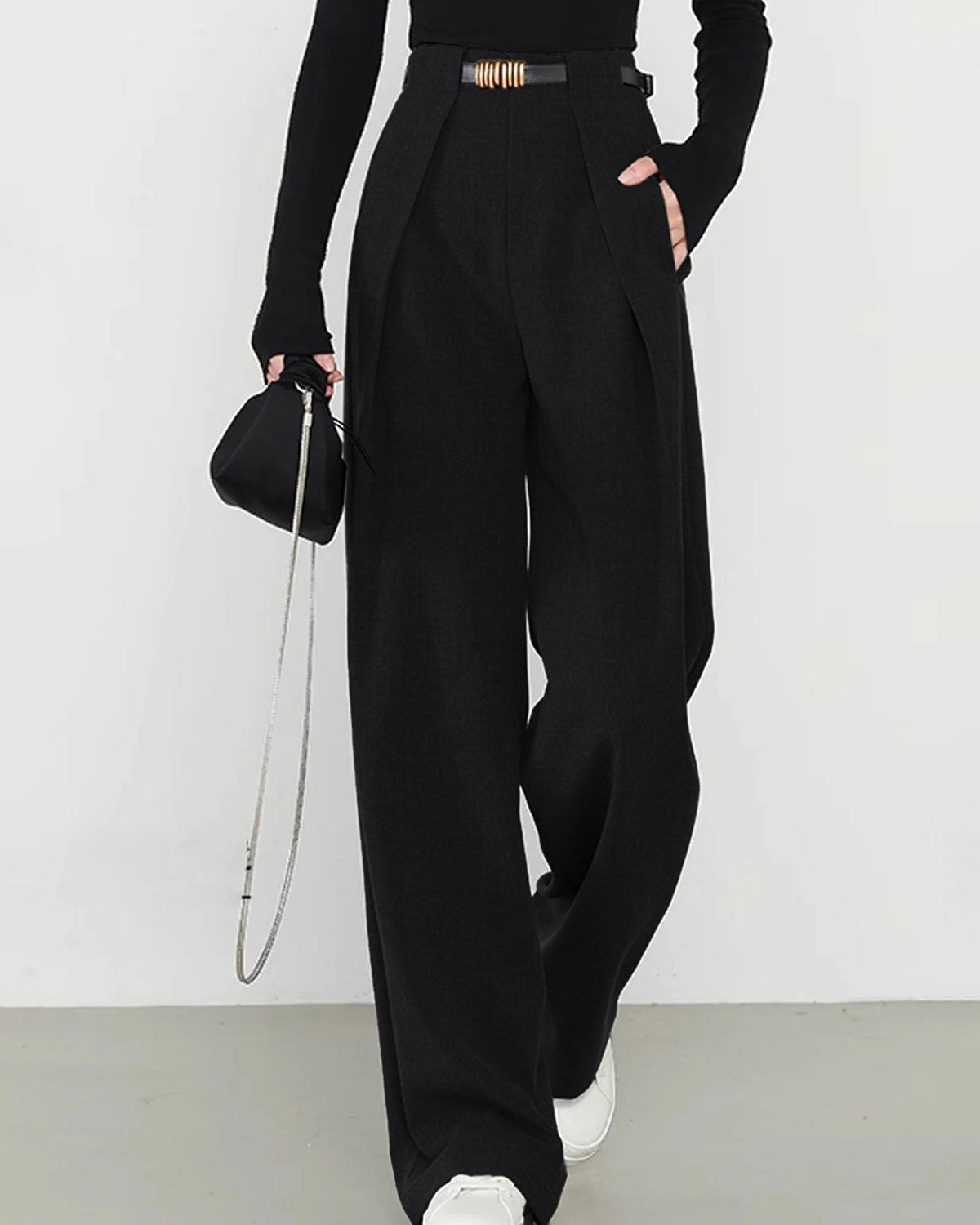 Vera – Elegantes Pantalones de Tiro Alto