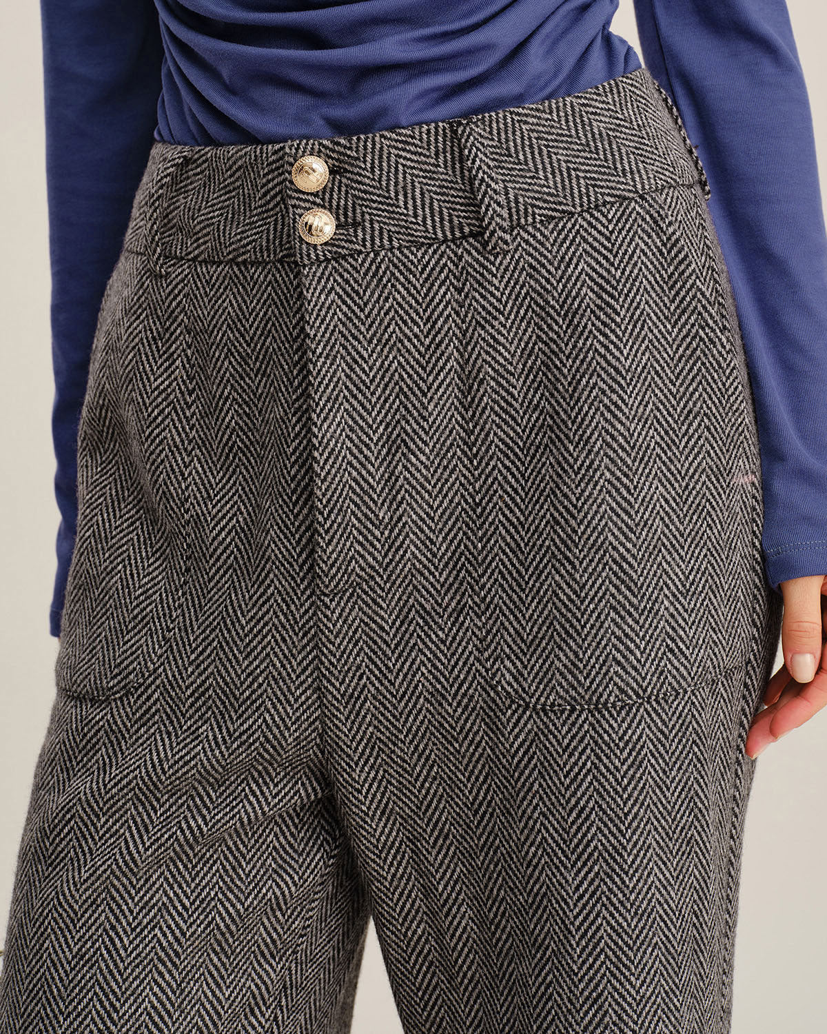 Jorė – Clásicos Pantalones de Tweed