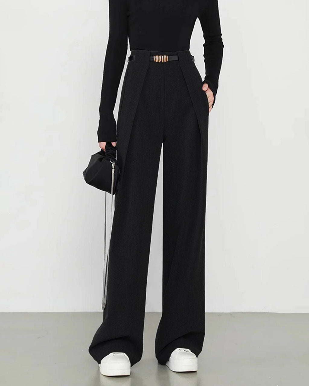 Vera – Elegantes Pantalones de Tiro Alto