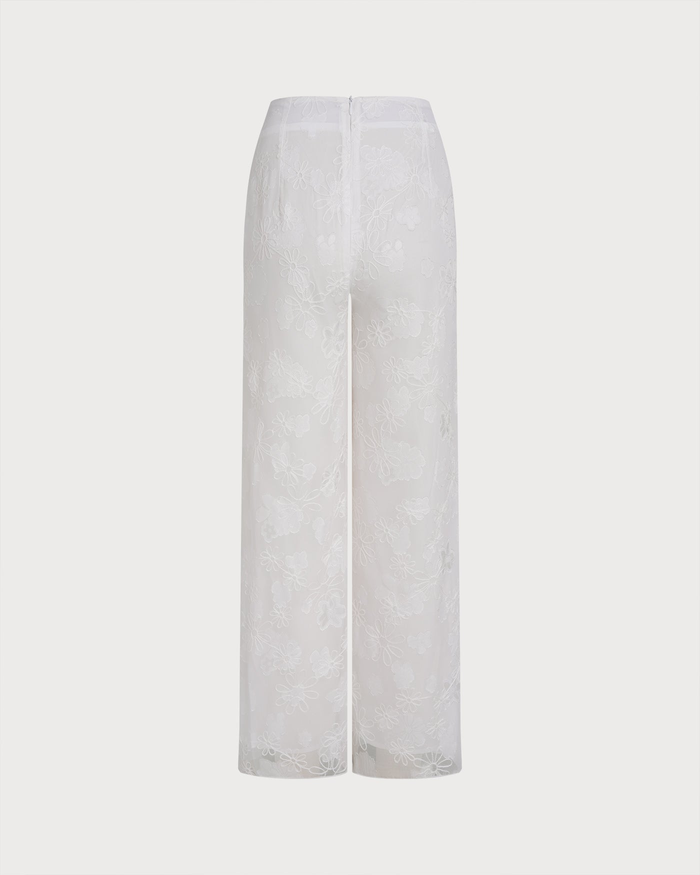 Luisa – Pantalones Amplios con Textura