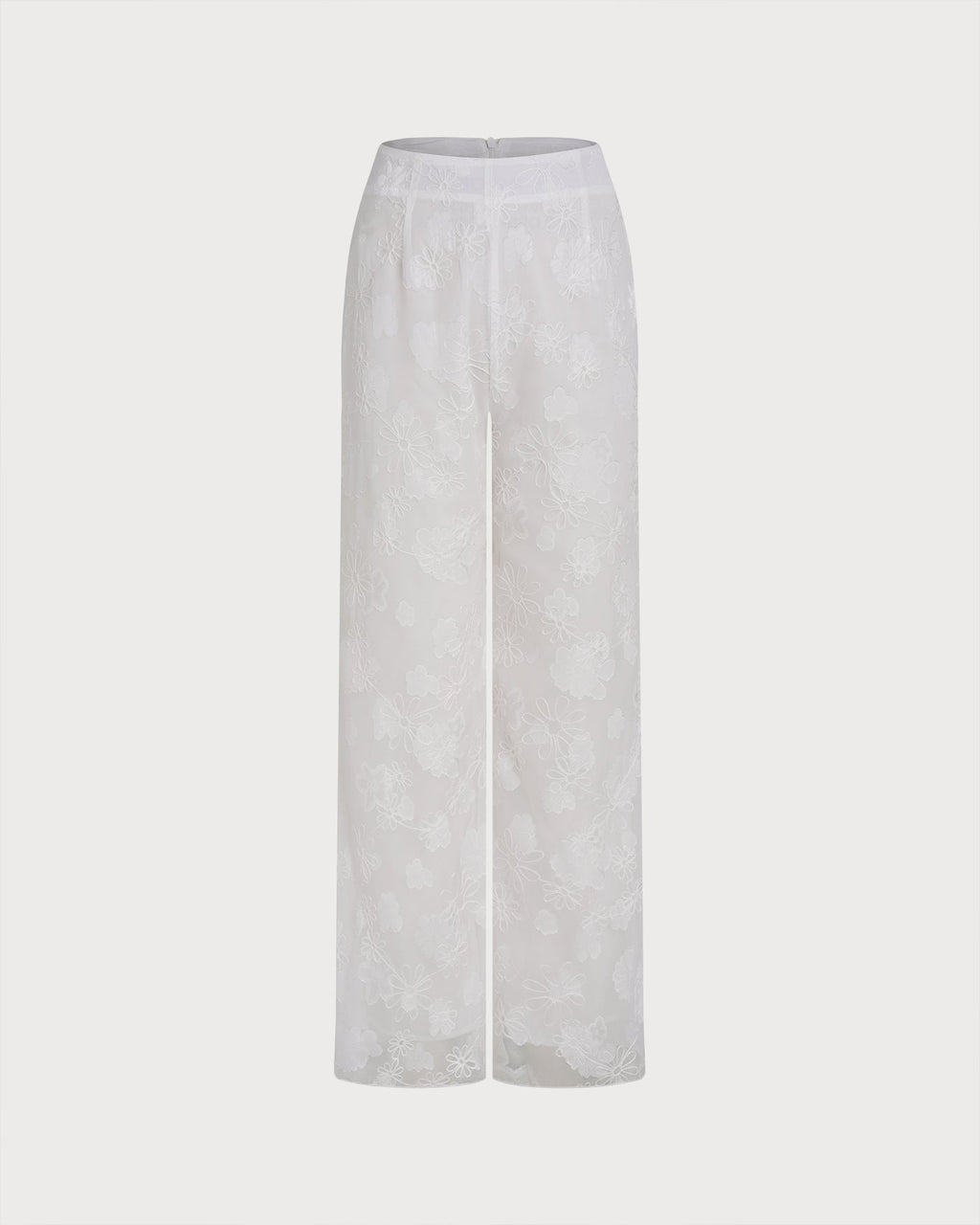 Luisa – Pantalones Amplios con Textura