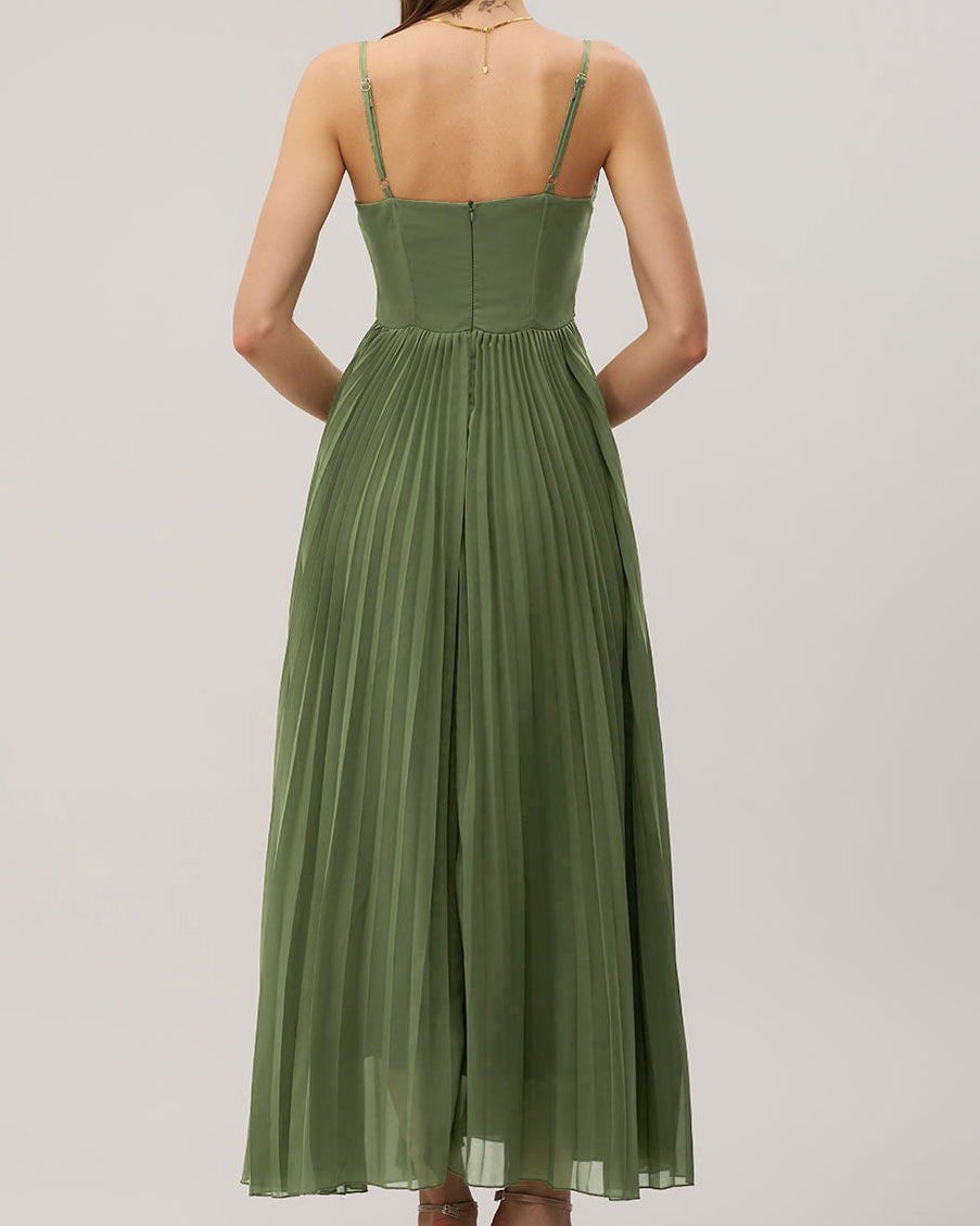Eivė – Elegante Vestido Plisado