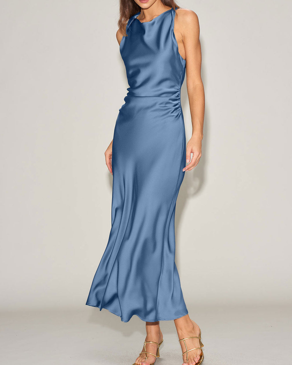 Viltė – Vestido Largo de Estilo Minimalista