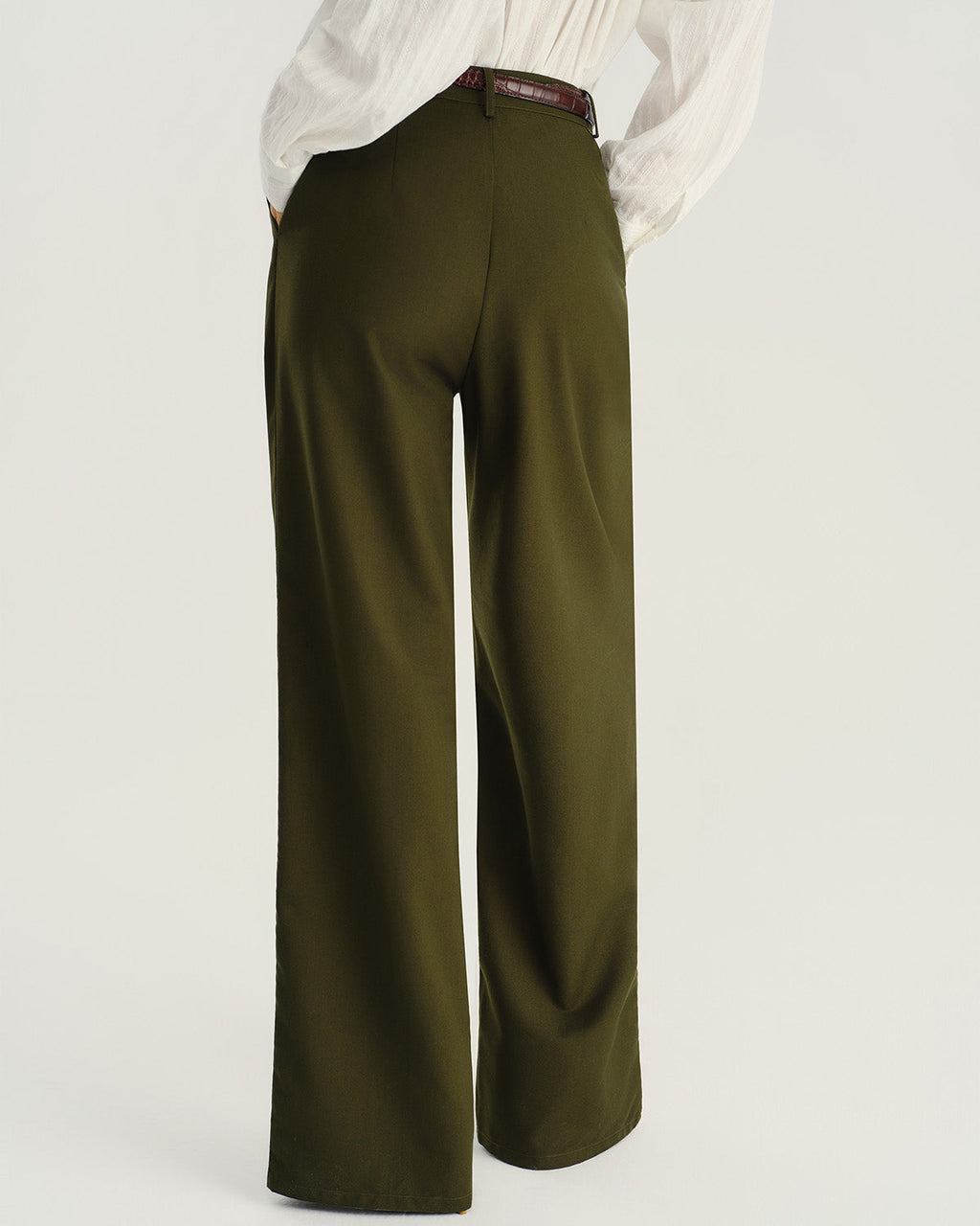 Dina – Pantalones de corte recto elegantes
