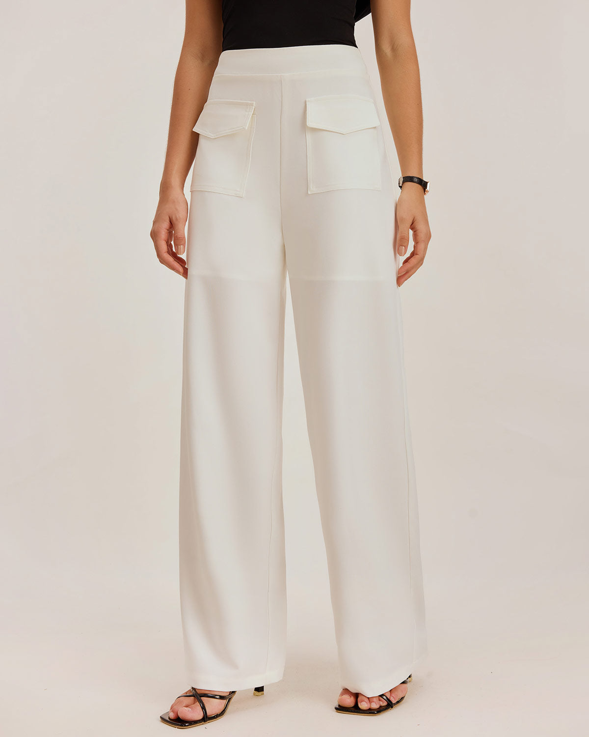 Nela – Pantalones de corte recto con estilo