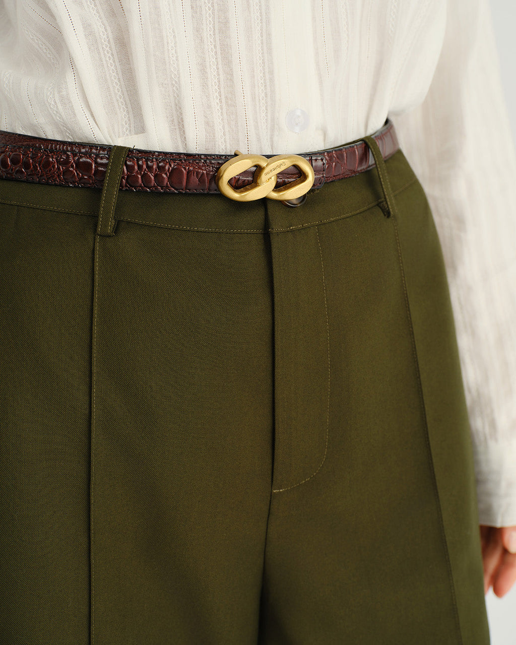 Dina – Pantalones de corte recto elegantes